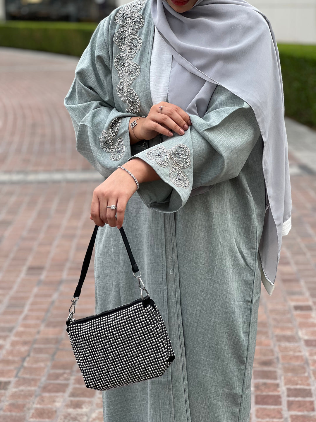 Sage Green - Luxury Abaya