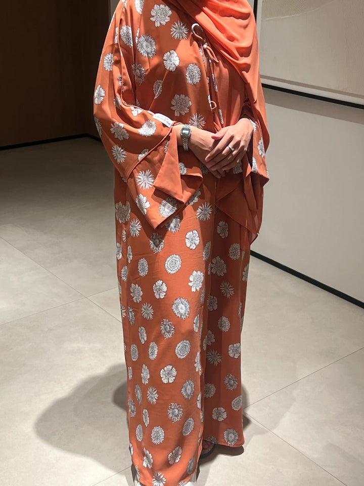 Rust Aura Kimono Set