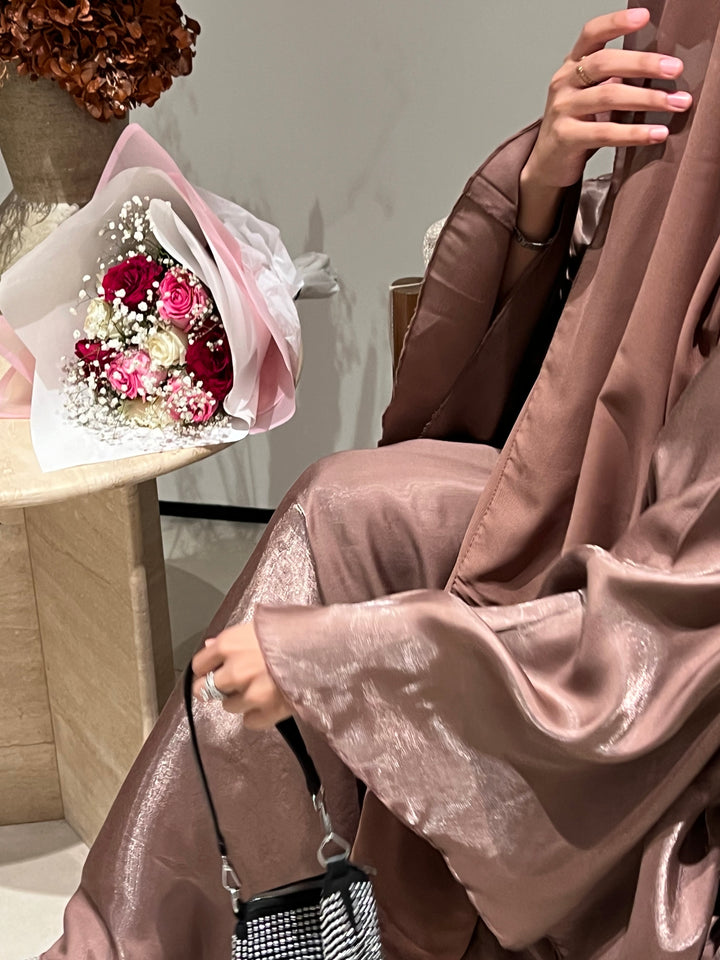 Caramel Zarah Butterfly Abaya