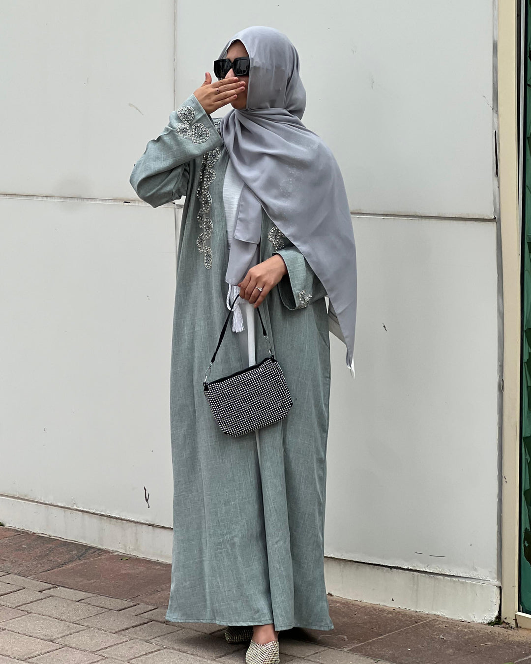 Sage Green - Luxury Abaya