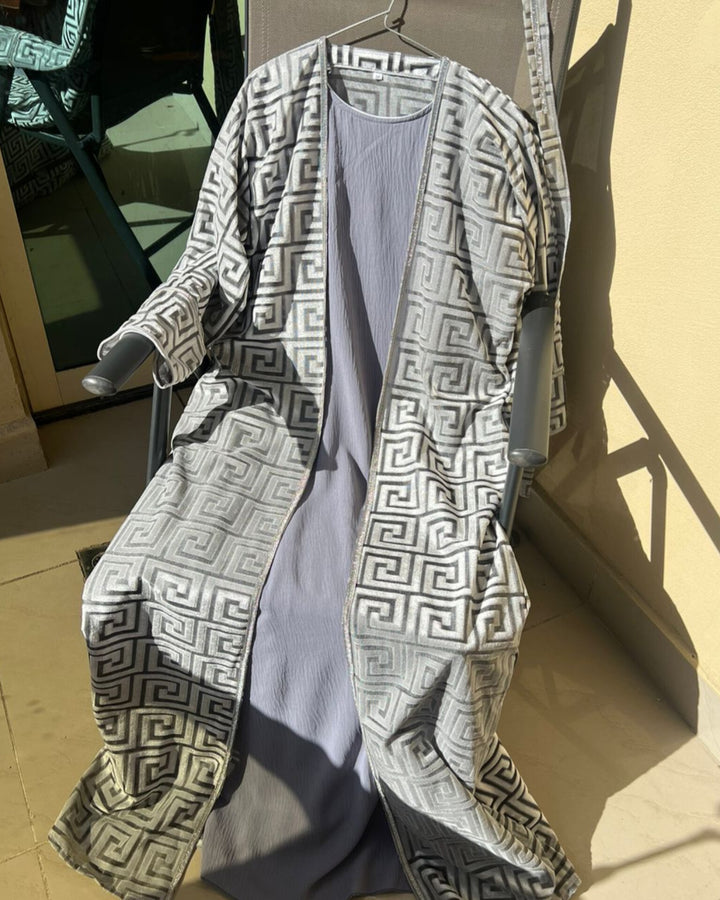 Grey - Luxury Abaya