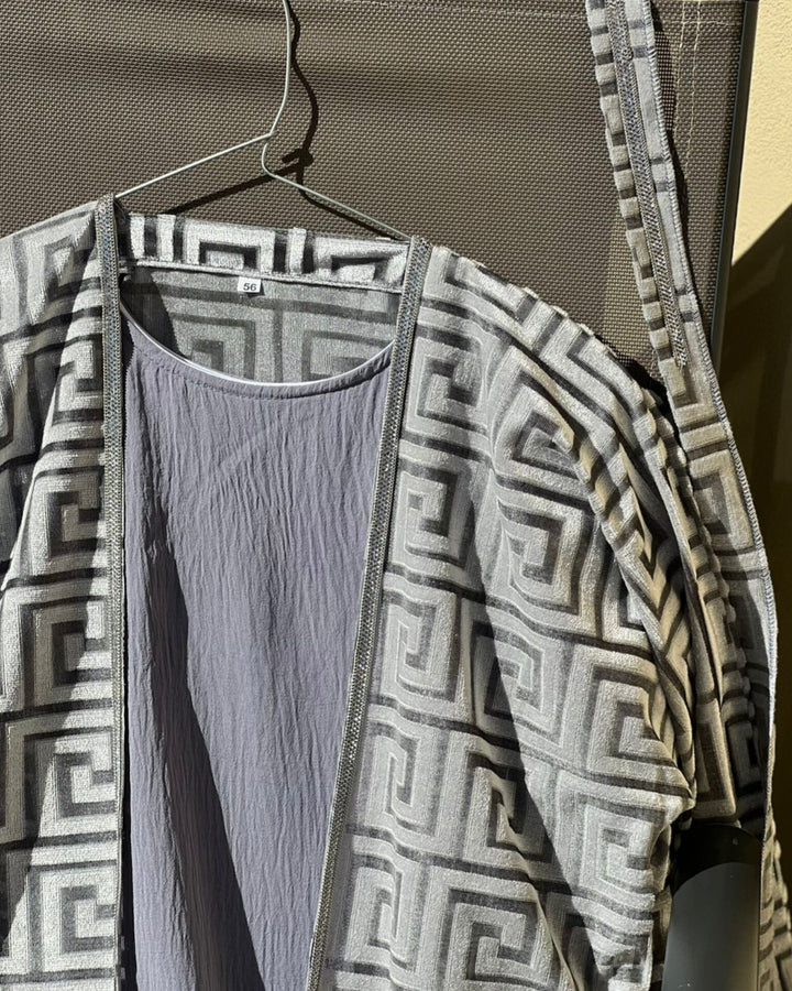 Grey - Luxury Abaya