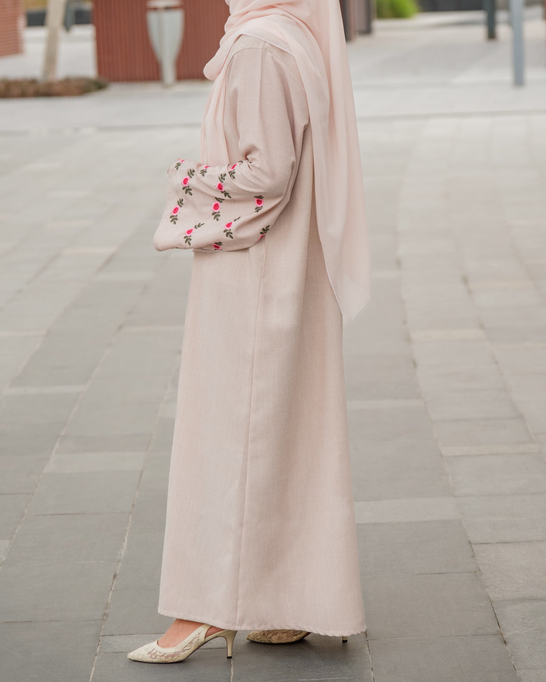 Floral Abaya