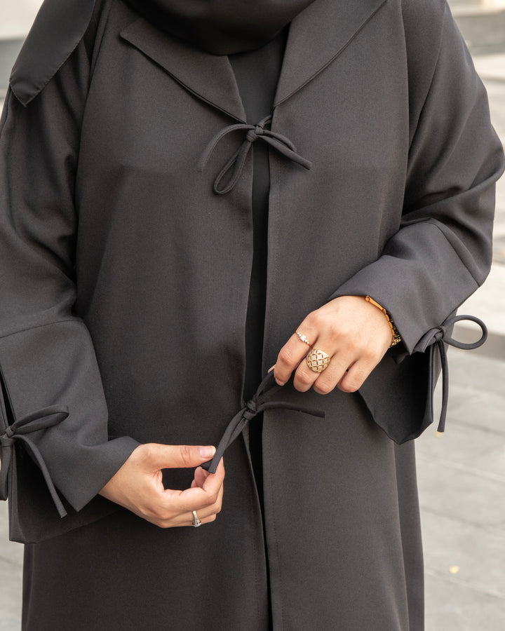 Black - Tie Kimono